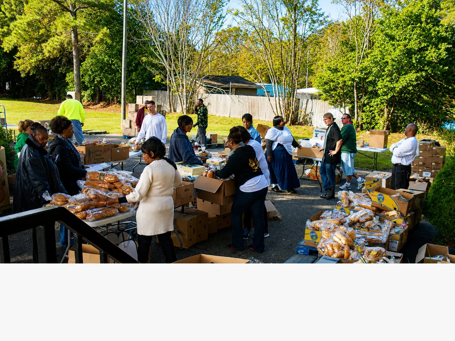 Food distribution outreach