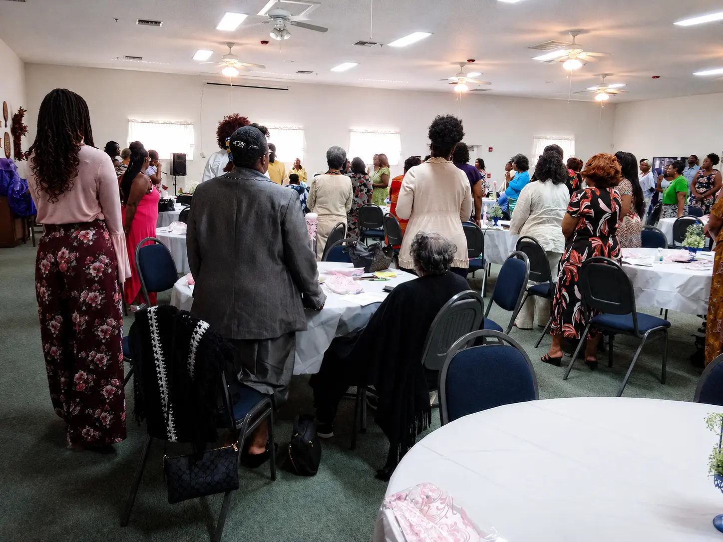 Large women’s community program gathering